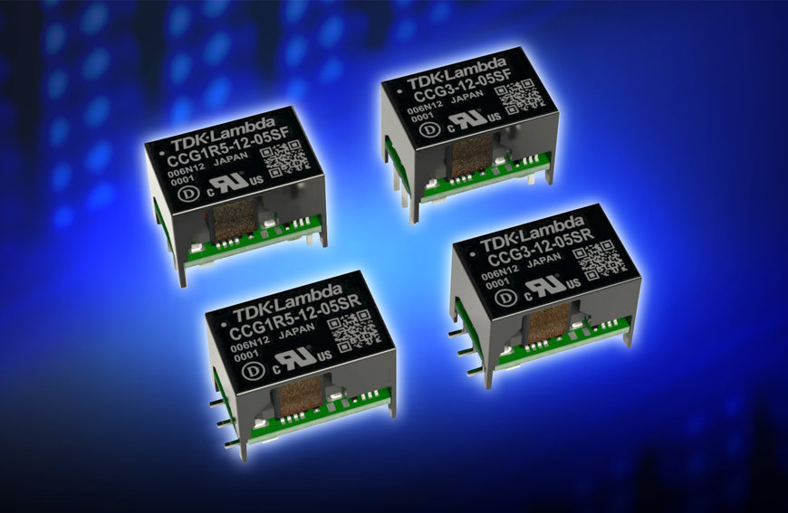 4:1 input range 1.5 to 3W DC-DC converters operate at 100% load in +85°C ambient temperatures without airflow